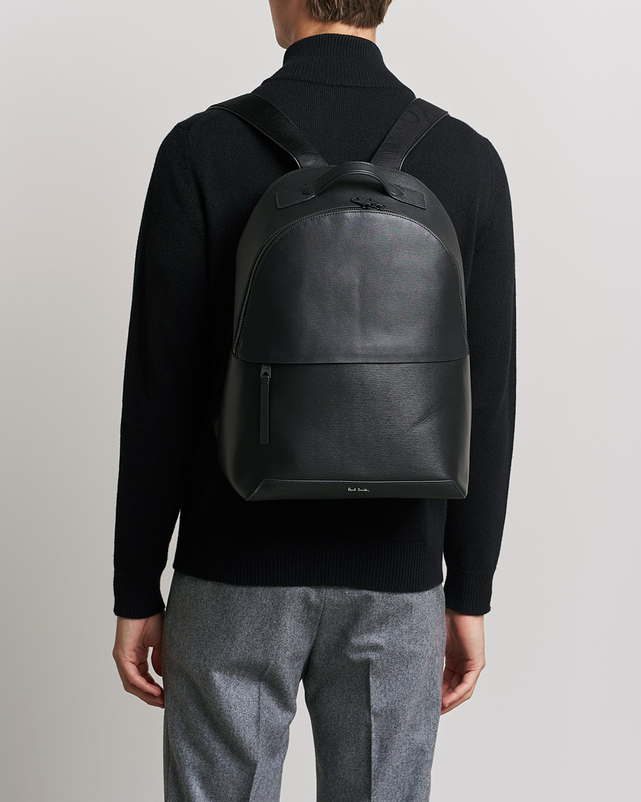 Mies | Paul Smith Leather Backpack Black | Paul Smith | Leather Backpack Black