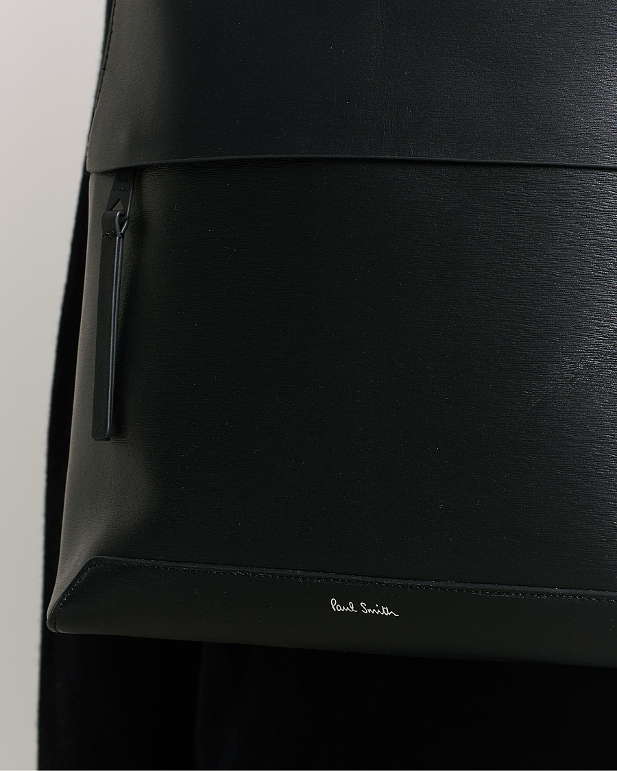 Mies | Paul Smith Leather Backpack Black | Paul Smith | Leather Backpack Black