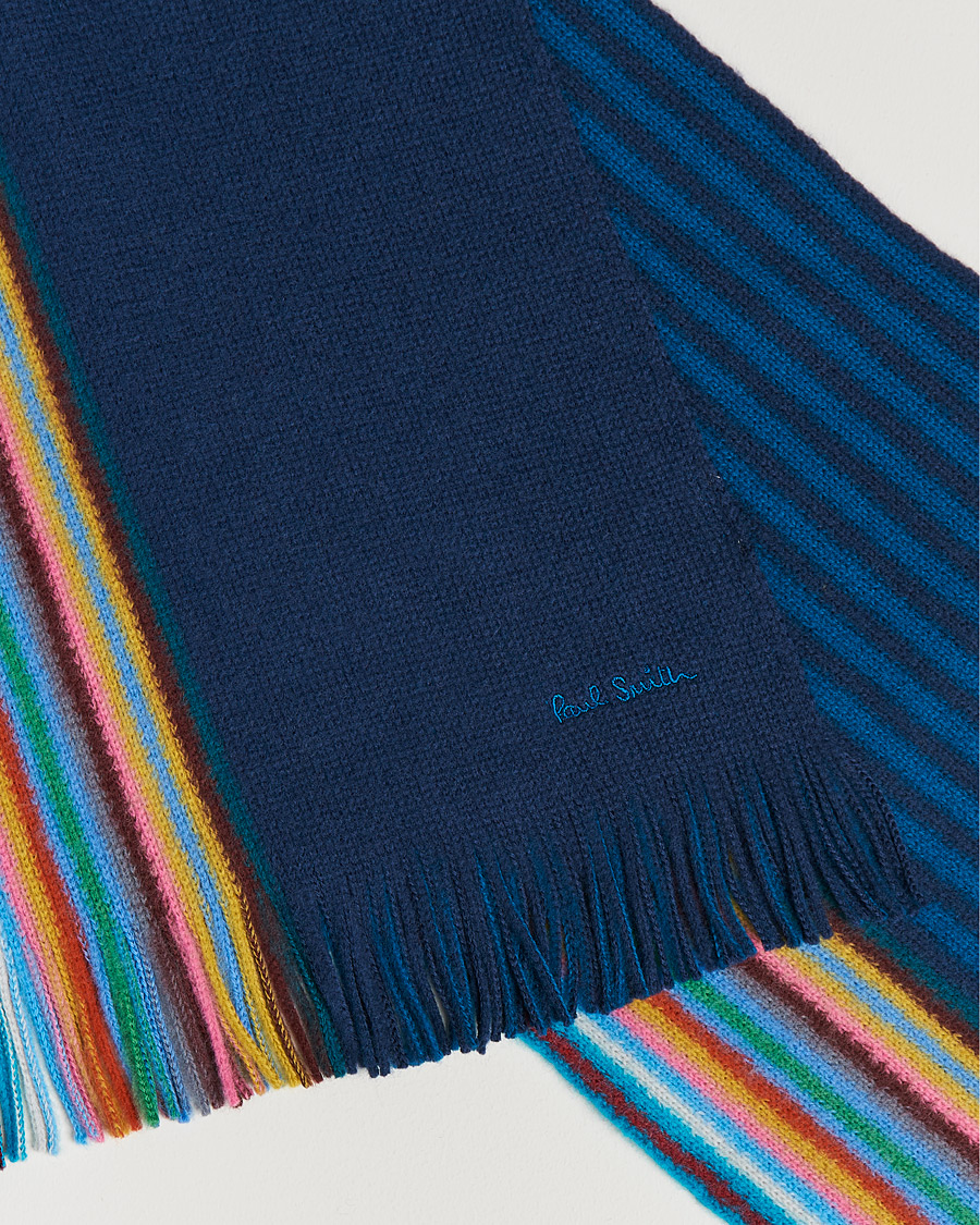 Mies | Paul Smith Merino Wool Scarf Blue | Paul Smith | Merino Wool Scarf Blue