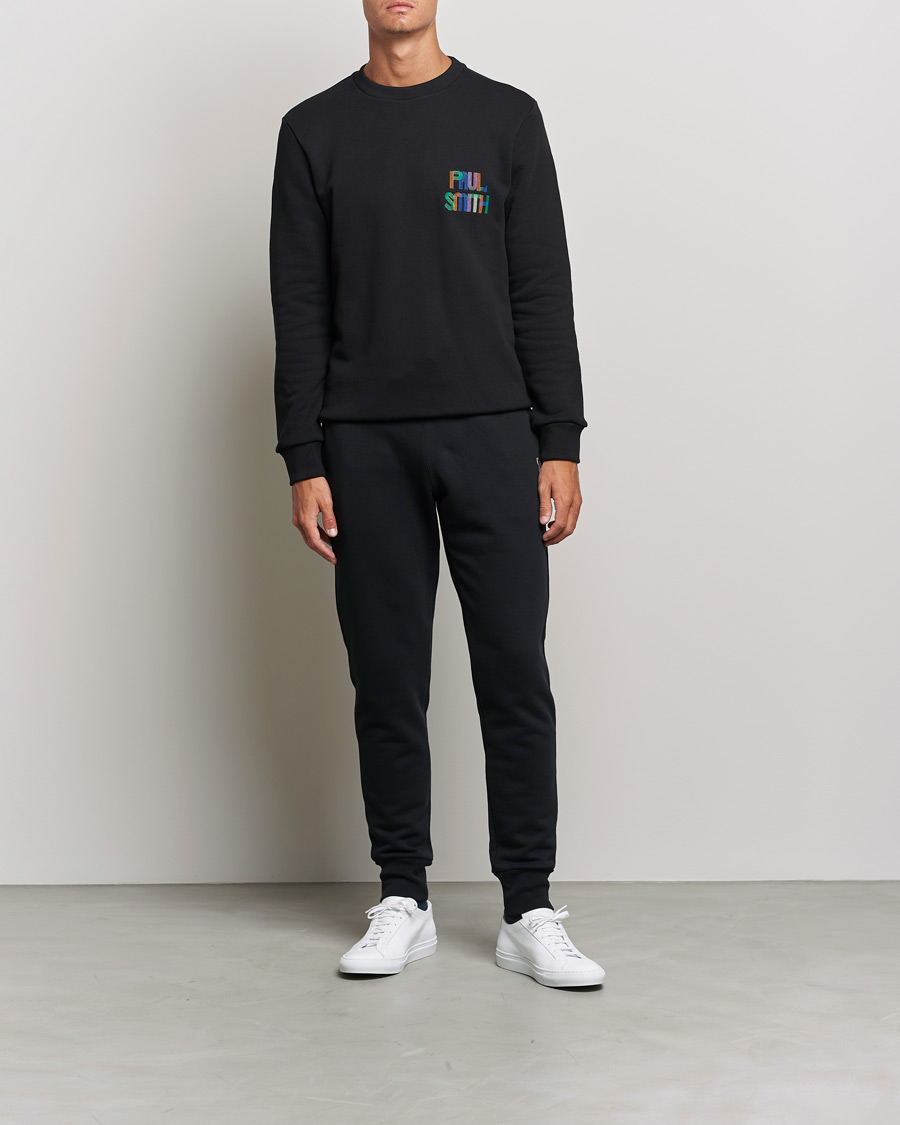 Mies | Puserot | Paul Smith | Embroidered Sweatshirt Black