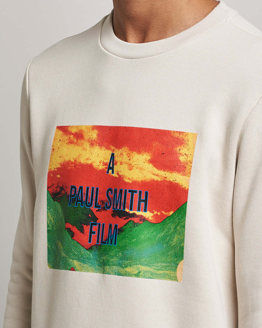 Mies | Puserot | Paul Smith | Embroidered Sweatshirt Off White