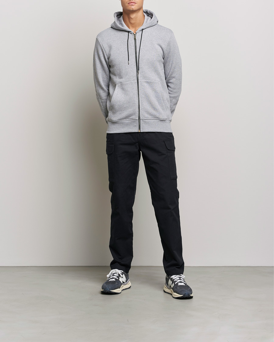 Mies | Puserot | Paul Smith | Hooded Zip Sweatshirt Grey