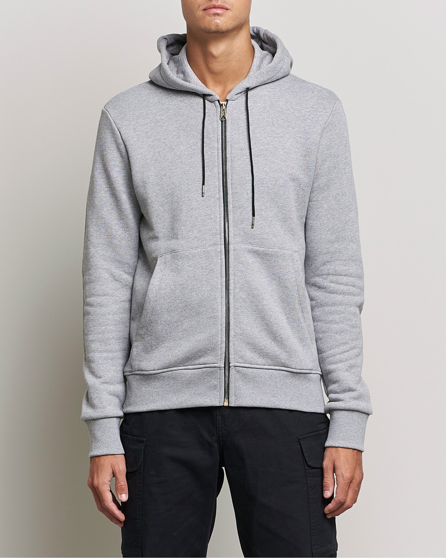 Mies | Puserot | Paul Smith | Hooded Zip Sweatshirt Grey