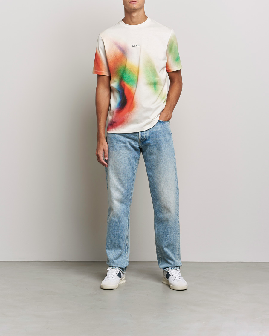 Mies | T-paidat | Paul Smith | Cotton T-shirt White