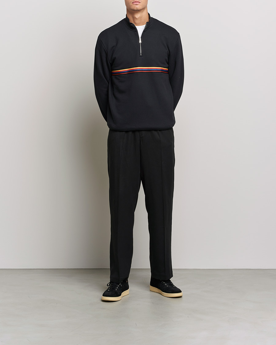 Mies |  | Paul Smith | Half Zip Sweatshirt Black