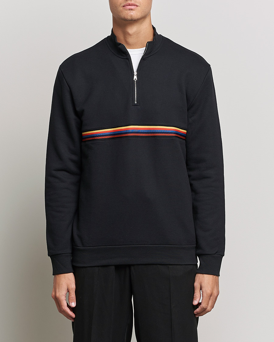 Mies | Puserot | Paul Smith | Half Zip Sweatshirt Black