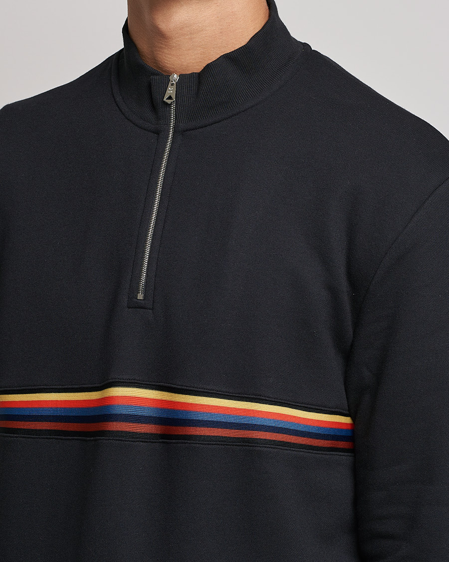 Mies | Puserot | Paul Smith | Half Zip Sweatshirt Black