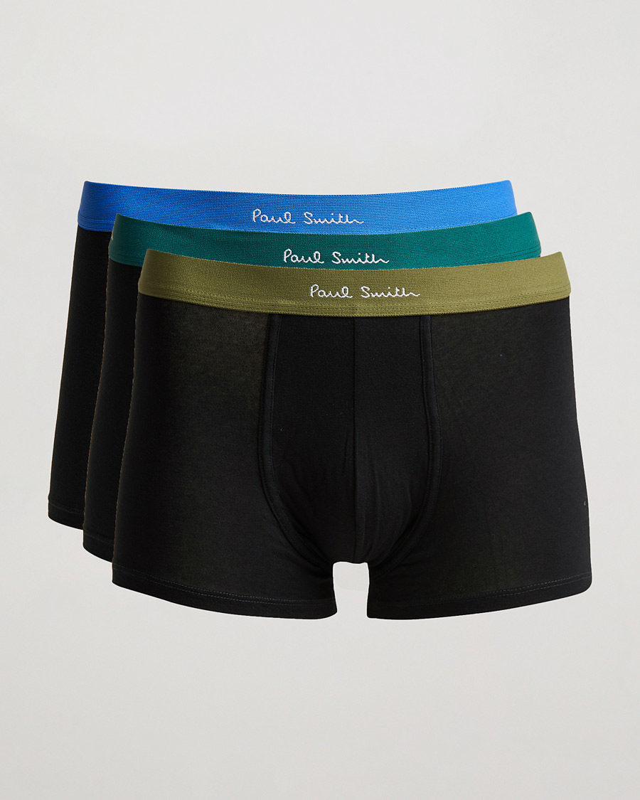 Mies | Alusvaatteet | Paul Smith | 3-Pack Trunk Black