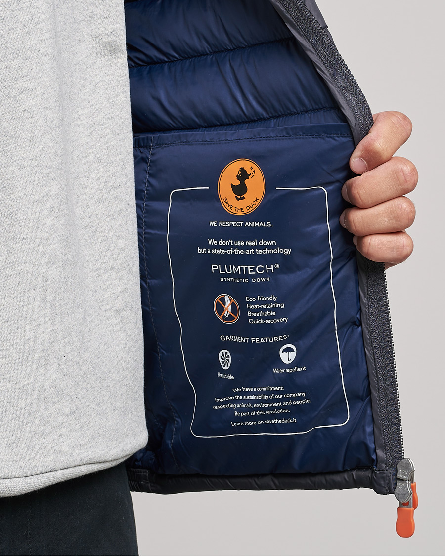 Mies | Takit | Save The Duck | Alexander Lightweight Padded Jacket Anthracite