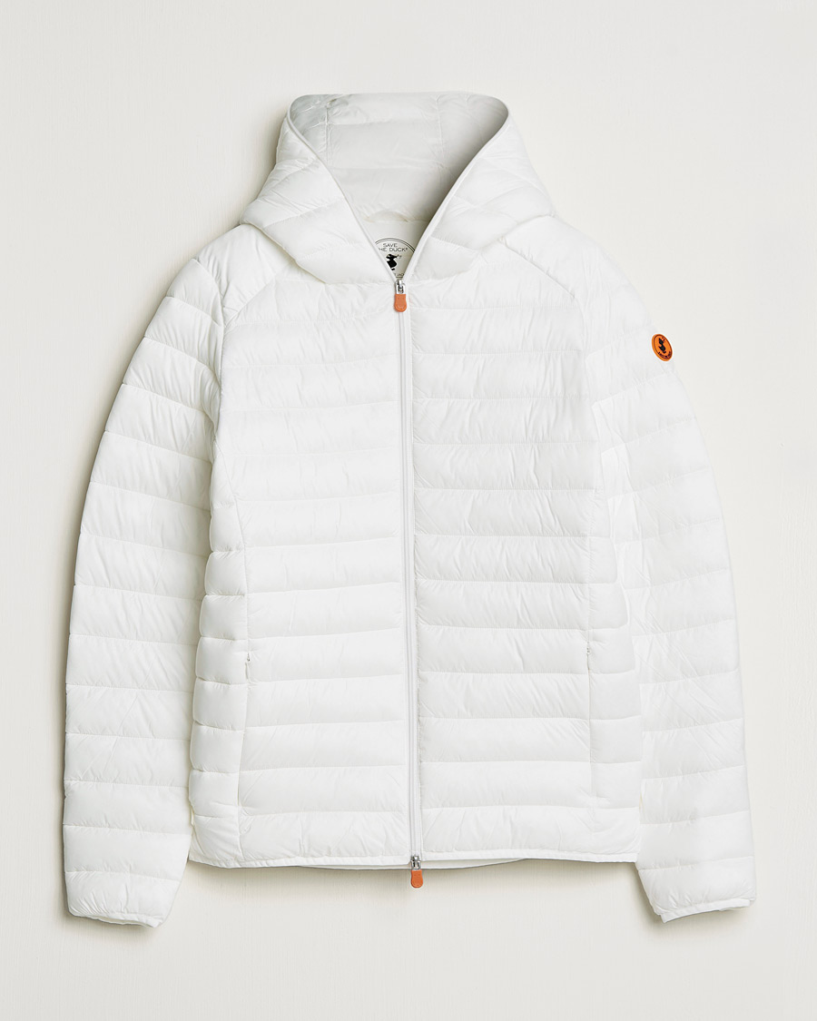 Mies | Takit | Save The Duck | Donald Lightweight Padded Hooded Jacket Off White