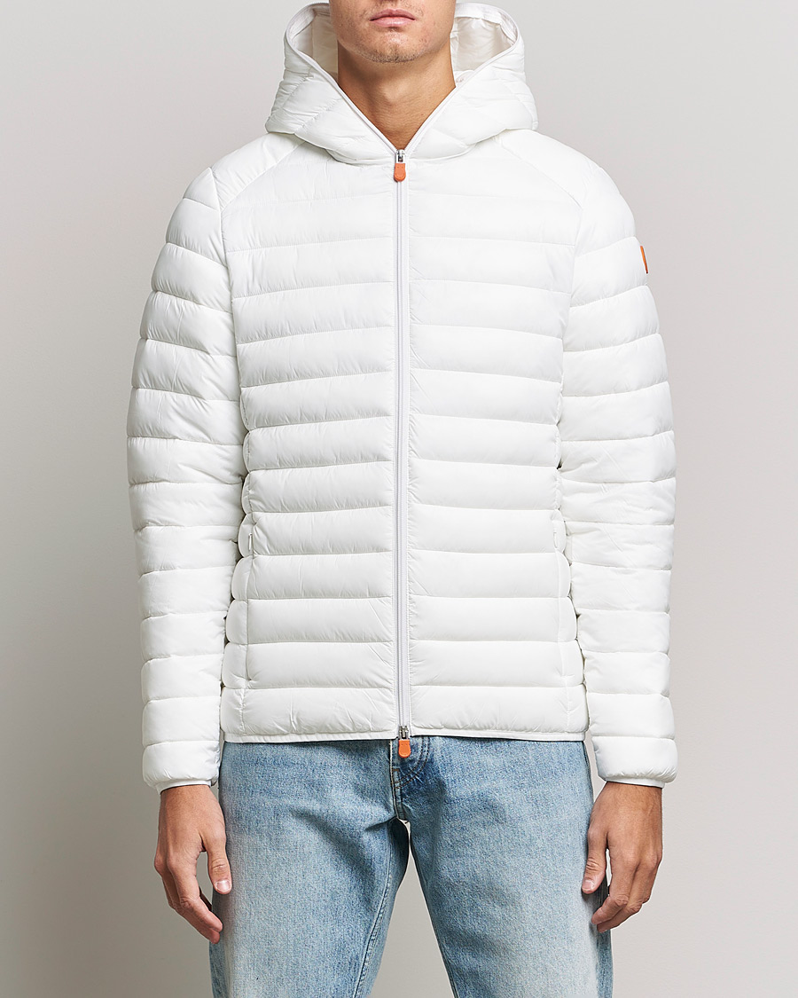 Mies | Takit | Save The Duck | Donald Lightweight Padded Hooded Jacket Off White