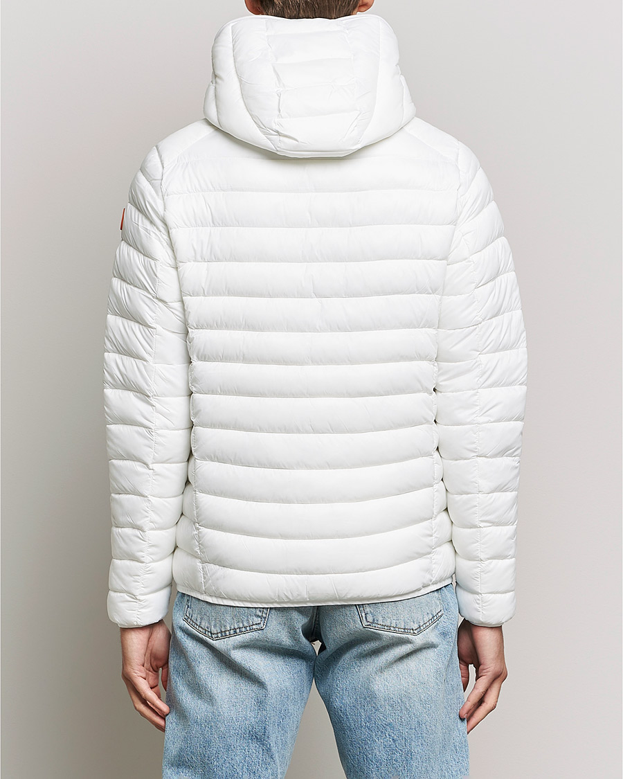 Mies | Takit | Save The Duck | Donald Lightweight Padded Hooded Jacket Off White