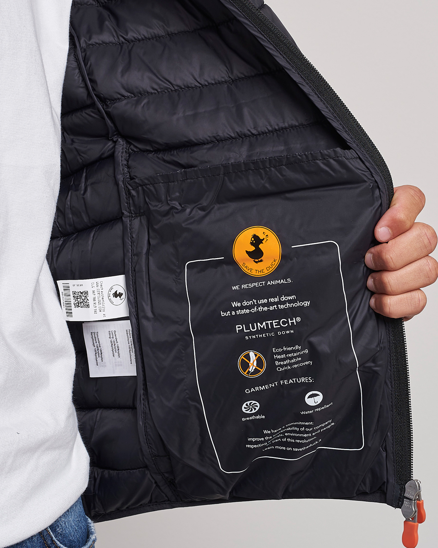 Mies | Takit | Save The Duck | Donald Lightweight Padded Hooded Jacket Black