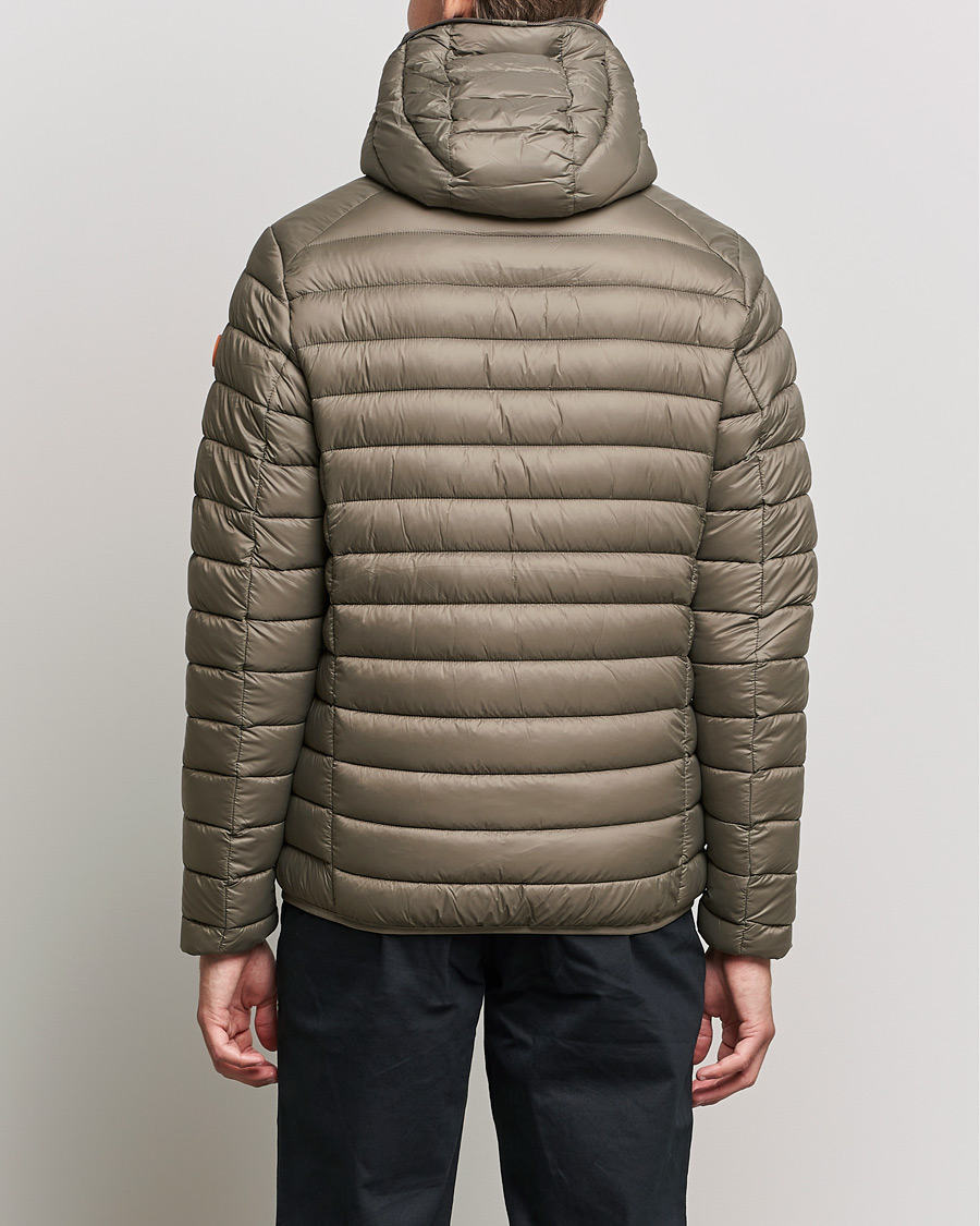 Mies | Takit | Save The Duck | Donald Lightweight Padded Hooded Jacket Mud Grey