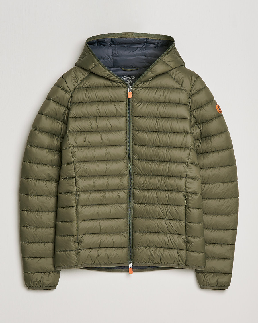 Mies | Takit | Save The Duck | Donald Lightweight Padded Hooded Jacket Laurel Green