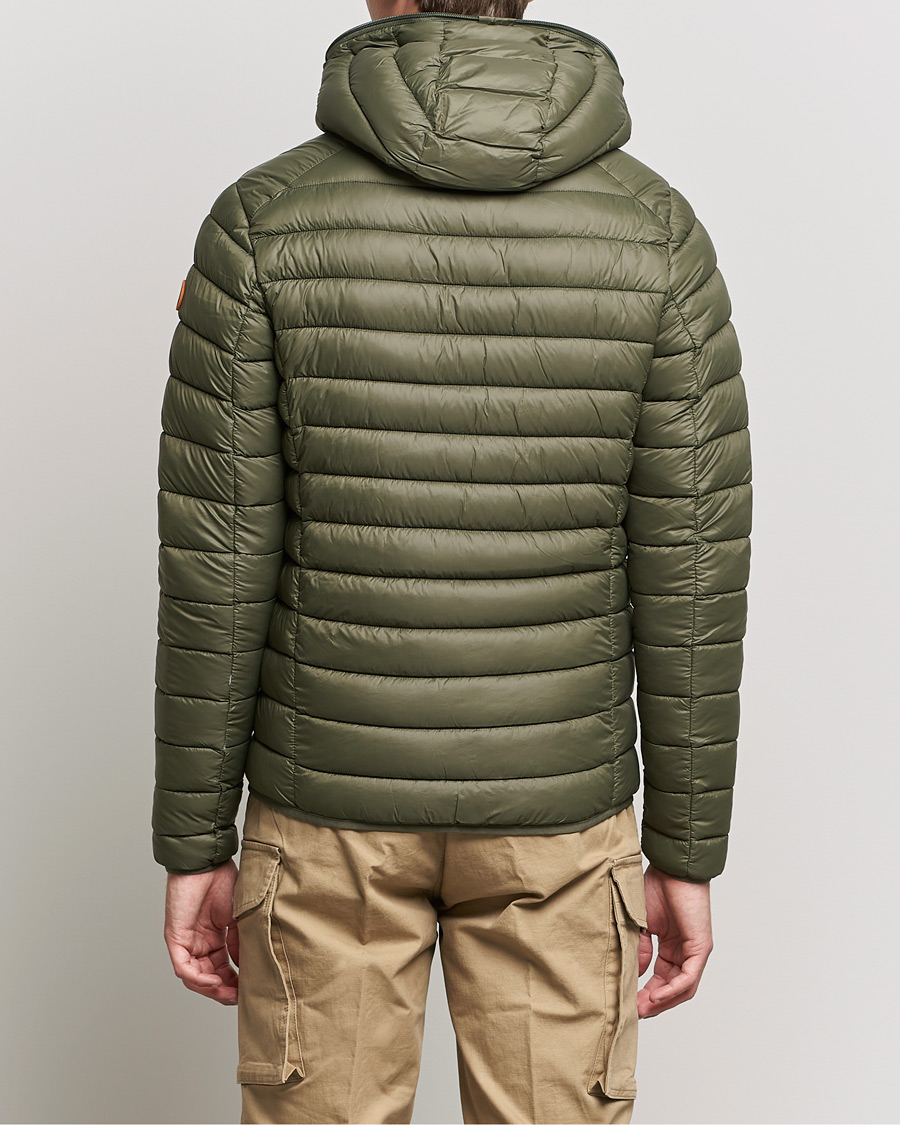 Mies | Takit | Save The Duck | Donald Lightweight Padded Hooded Jacket Laurel Green