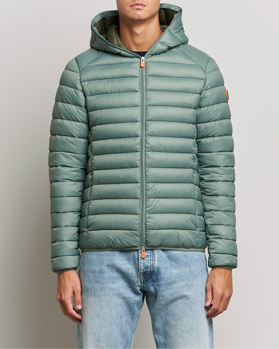 Mies | Save The Duck | Save The Duck | Donald Lightweight Padded Hooded Jacket Seaweed Green
