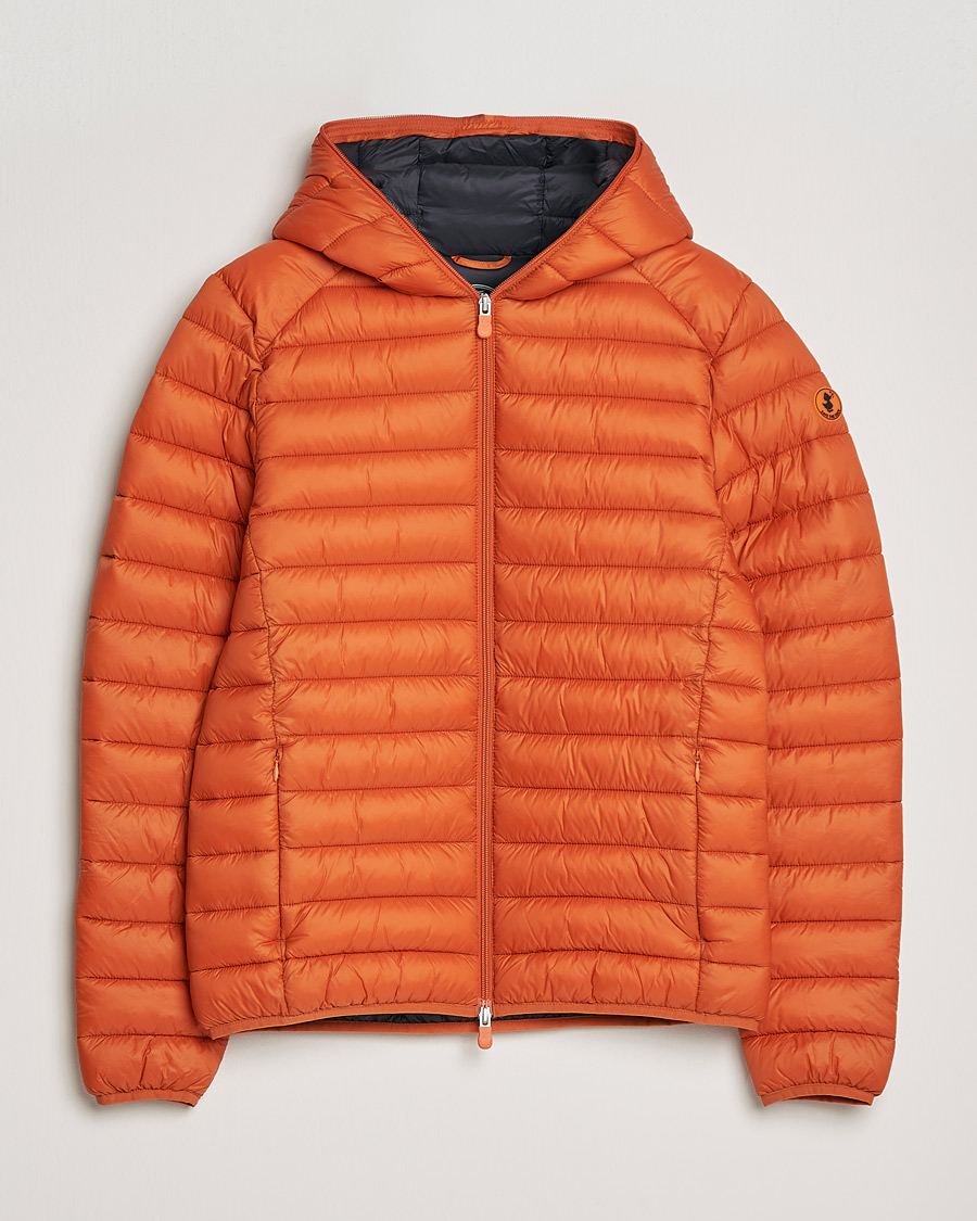 Mies | Takit | Save The Duck | Donald Lightweight Padded Hooded Jacket Ginger Orange S