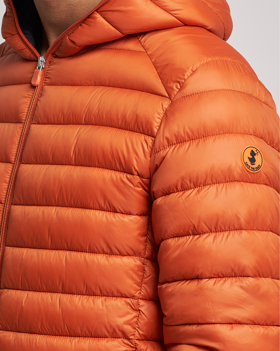 Mies | Takit | Save The Duck | Donald Lightweight Padded Hooded Jacket Ginger Orange S