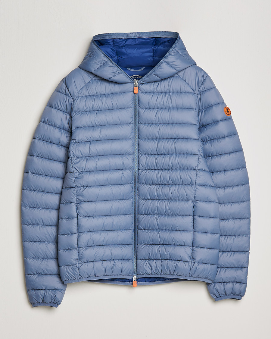 Mies | Takit | Save The Duck | Donald Lightweight Padded Hooded Jacket Stone Blue