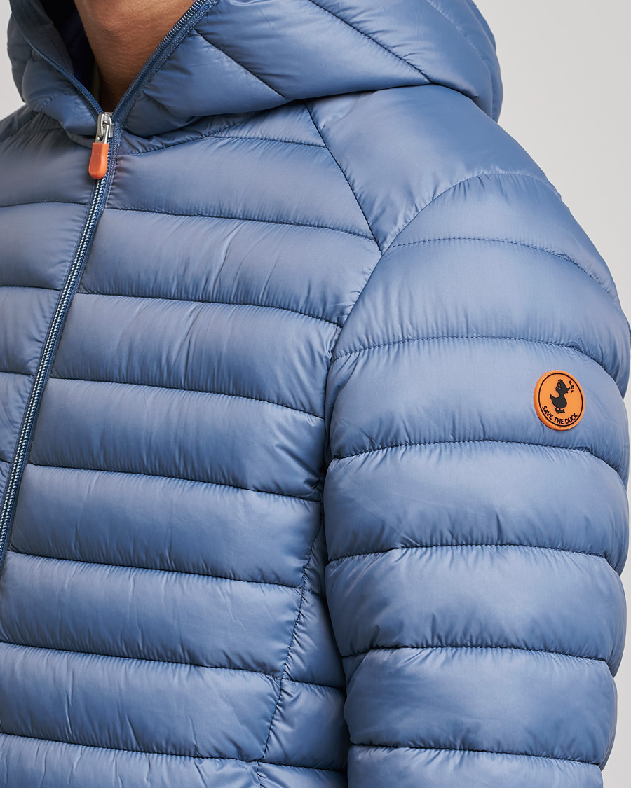 Mies | Takit | Save The Duck | Donald Lightweight Padded Hooded Jacket Stone Blue