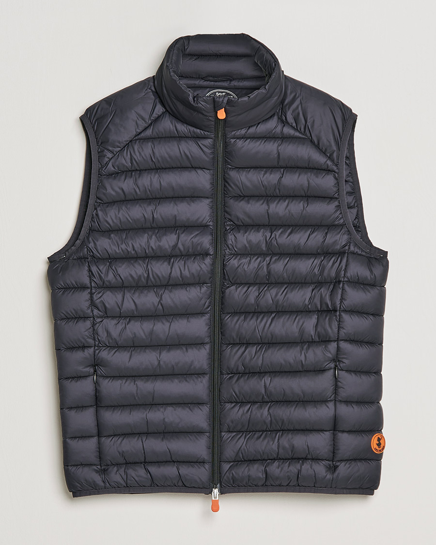 Mies | Takit | Save The Duck | Adam Lightweight Padded Vest Black