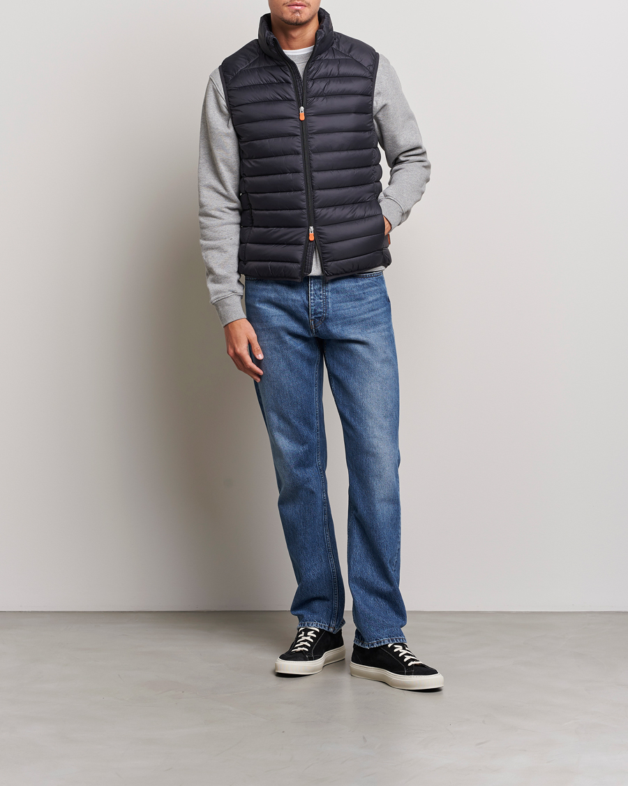 Mies | Takit | Save The Duck | Adam Lightweight Padded Vest Black
