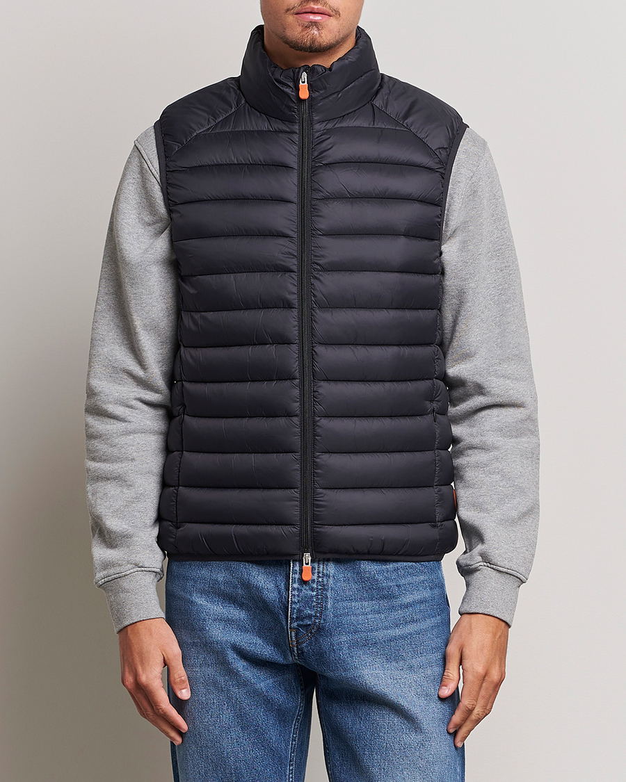 Mies | Takit | Save The Duck | Adam Lightweight Padded Vest Black