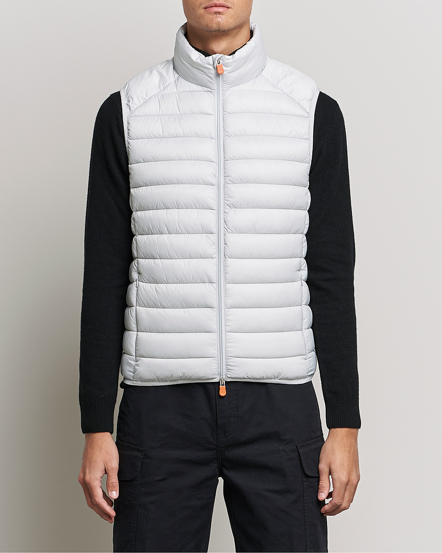 Mies | Takit | Save The Duck | Adam Lightweight Padded Vest Frozen Grey