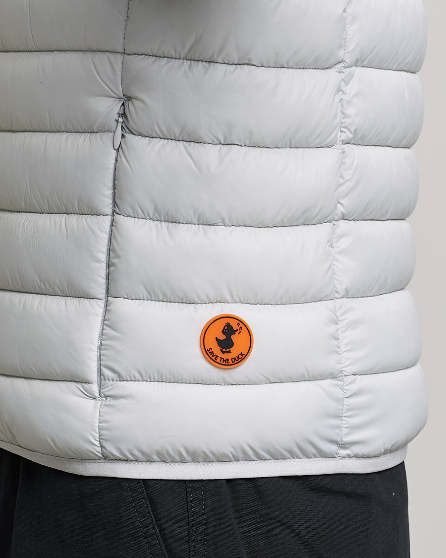 Mies | Takit | Save The Duck | Adam Lightweight Padded Vest Frozen Grey