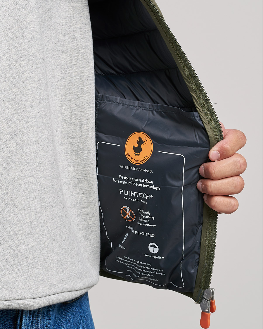 Mies | Takit | Save The Duck | Adam Lightweight Padded Vest Laurel Green
