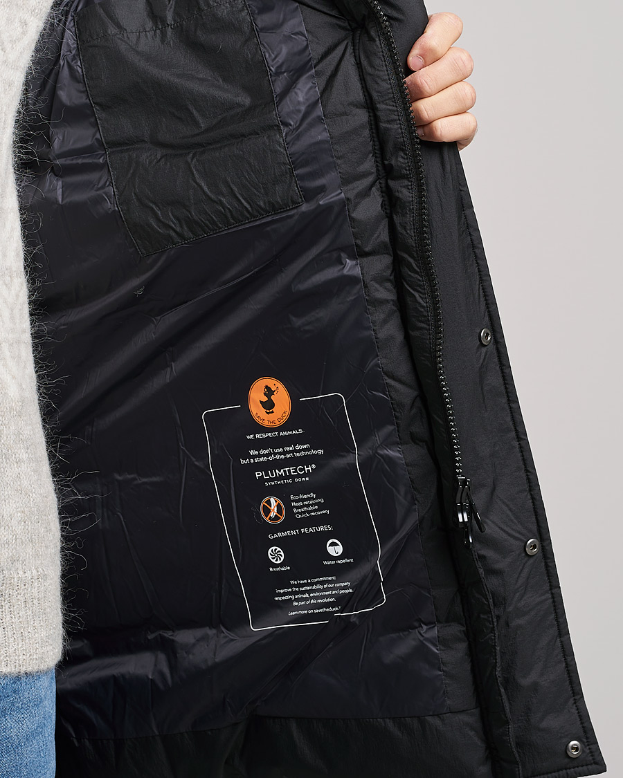 Mies | Takit | Save The Duck | Jeremy Crinkle Nylon Parka Black