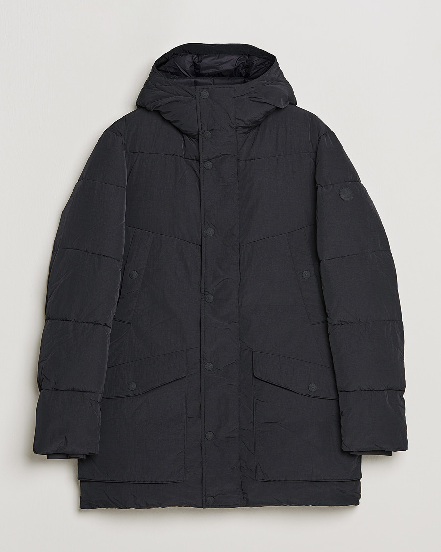 Mies | Takit | Save The Duck | Elvis Crinkle Nylon Parka Black