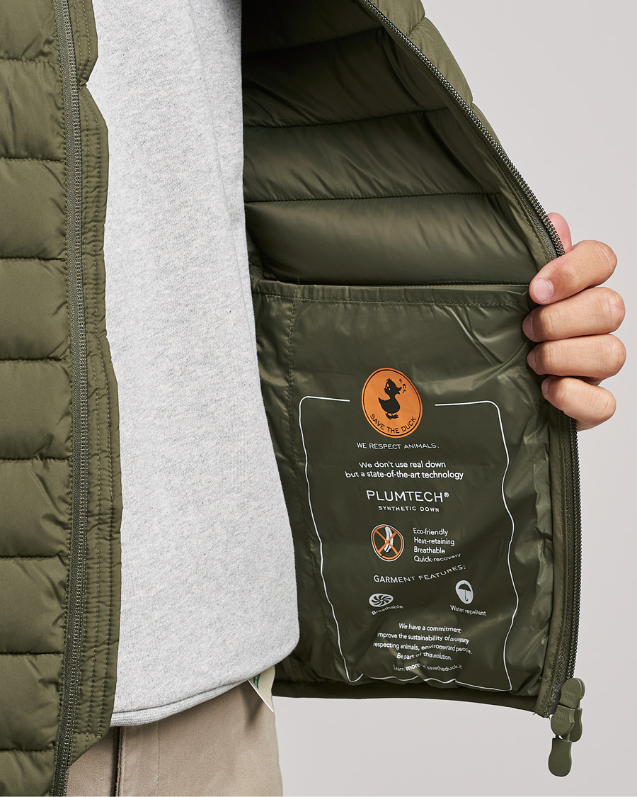 Mies | Ulkoliivit | Save The Duck | Liam Matt Lightweight Vest Laurel Green
