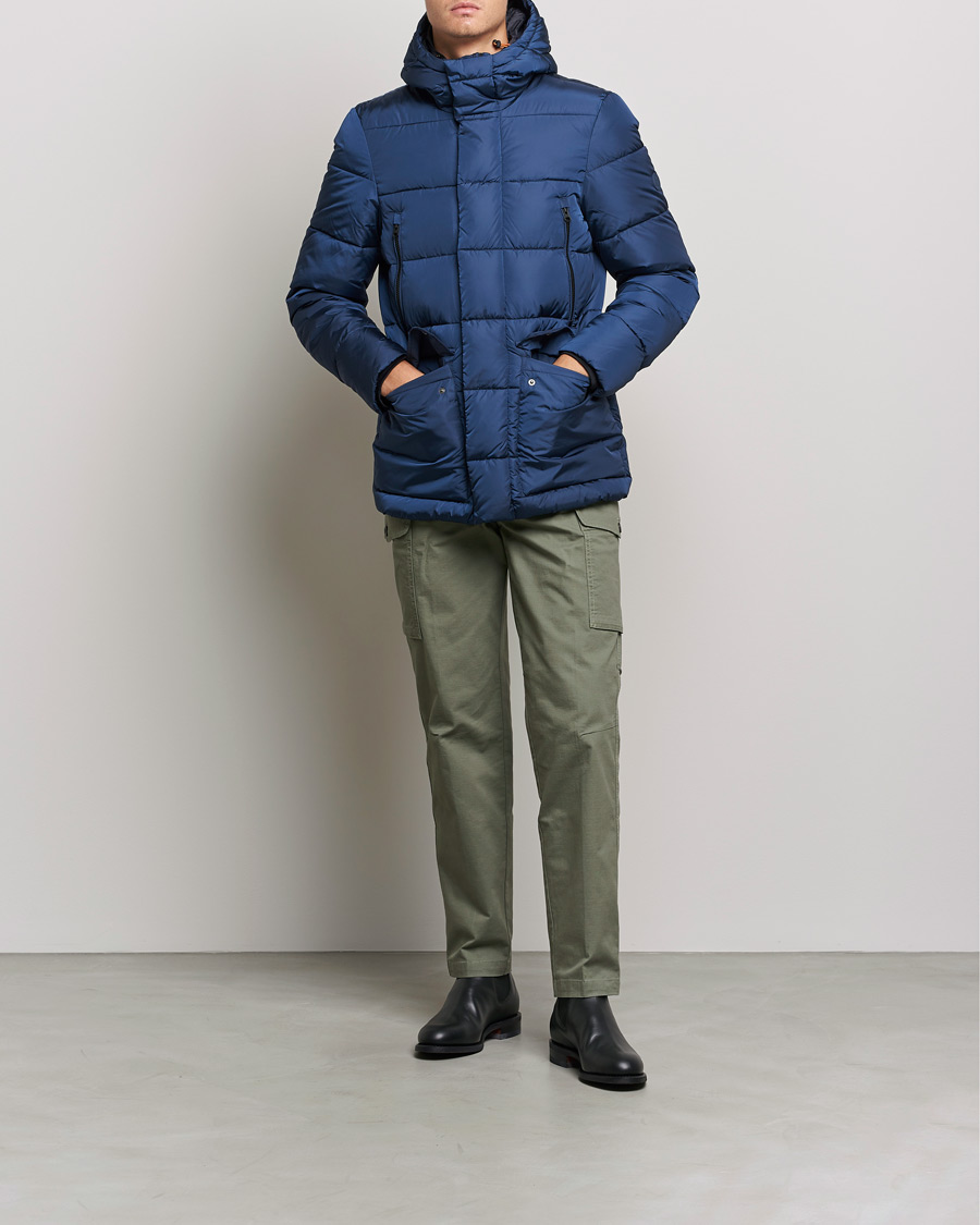 Mies | Takit | Save The Duck | Cliff Padded Down Jacket Navy Blue