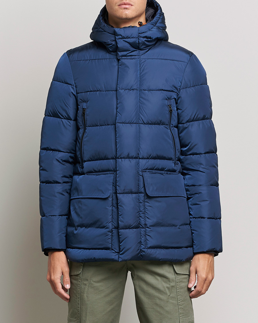 Mies | Untuvatakit | Save The Duck | Cliff Padded Down Jacket Navy Blue
