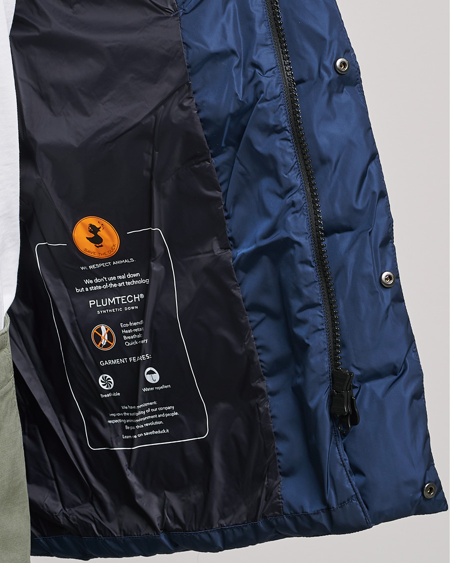 Mies | Takit | Save The Duck | Cliff Padded Down Jacket Navy Blue