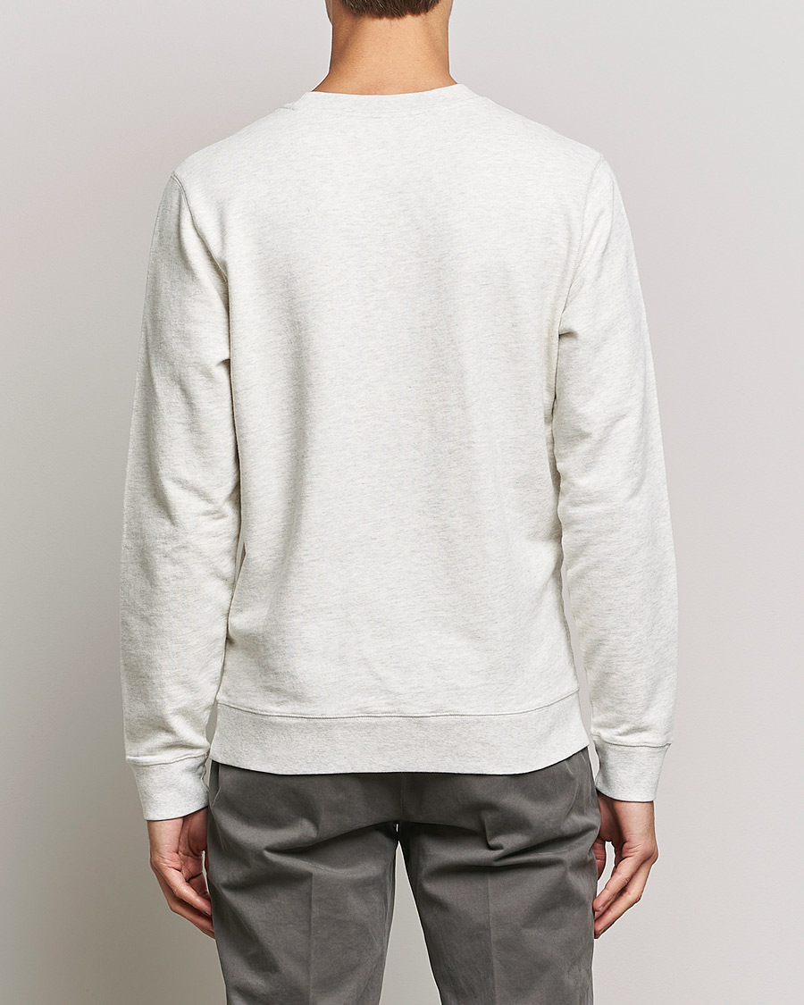 Mies | Puserot | Sunspel | Loopback Sweatshirt Archive White Melange