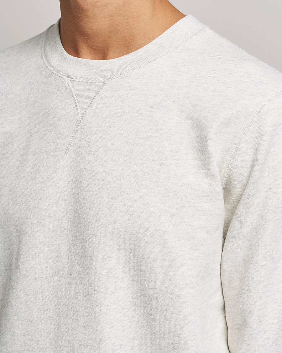 Mies | Puserot | Sunspel | Loopback Sweatshirt Archive White Melange
