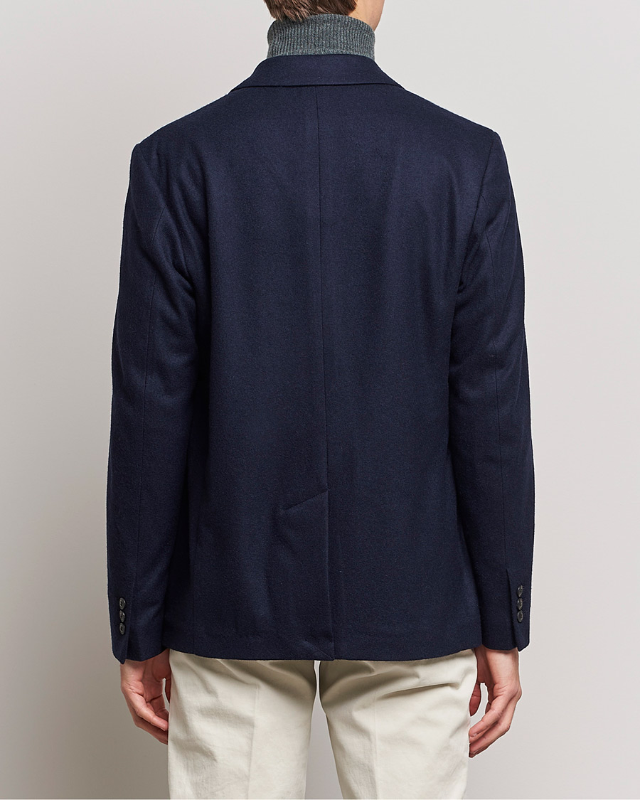 Mies | Pikkutakit | Sunspel | Boiled Wool Jersey Blazer Navy