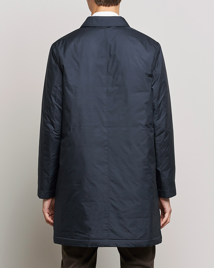 Mies | Takit | Sunspel | Recycled Polyester Padded Coat Navy