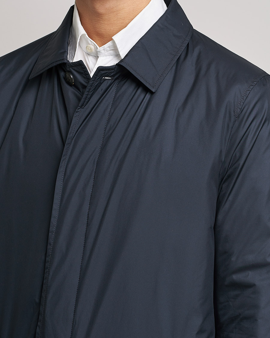 Mies | Takit | Sunspel | Recycled Polyester Padded Coat Navy