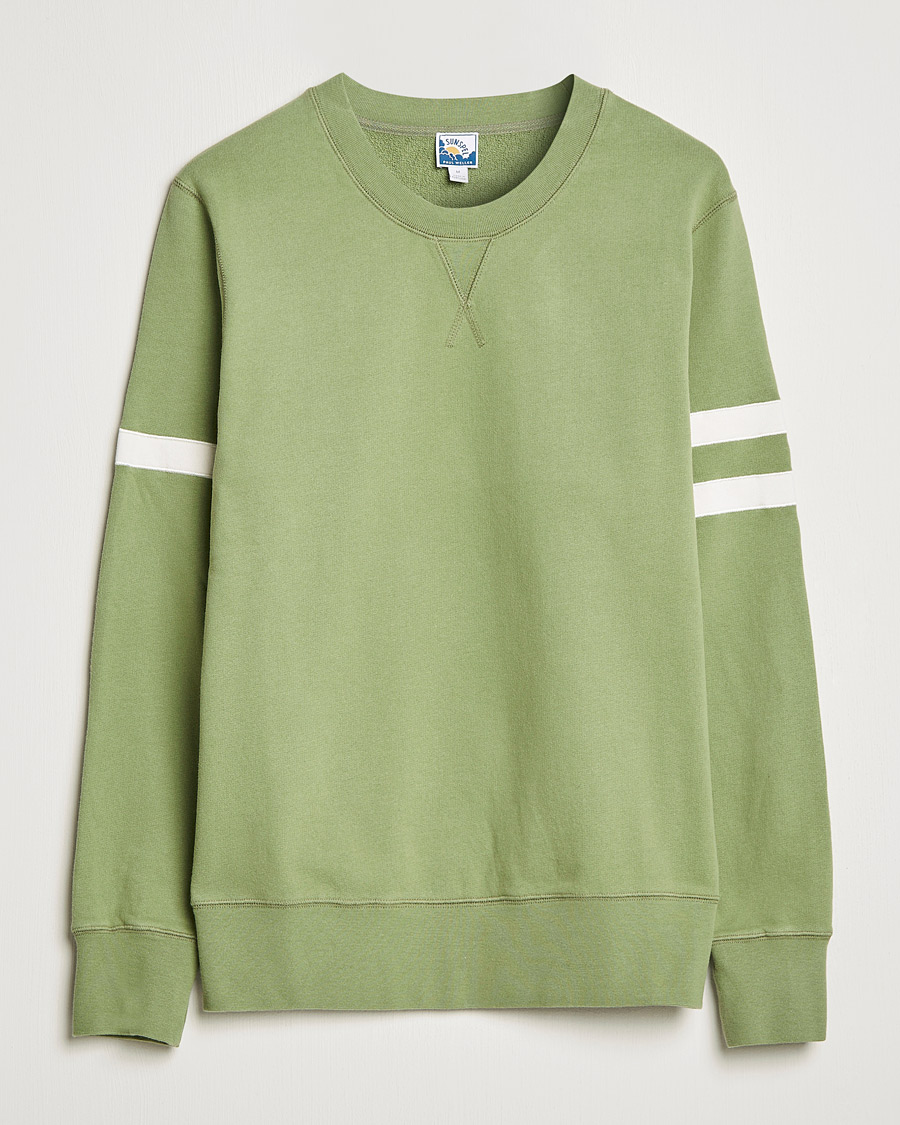 Mies | Puserot | Sunspel | Paul Weller Loopback Sweatshirt Dark Sage
