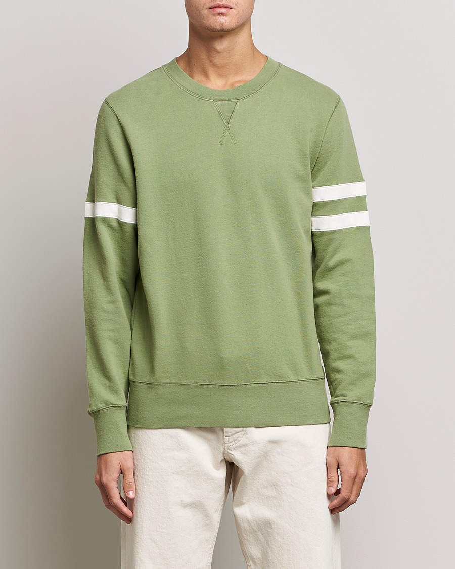 Mies | Puserot | Sunspel | Paul Weller Loopback Sweatshirt Dark Sage