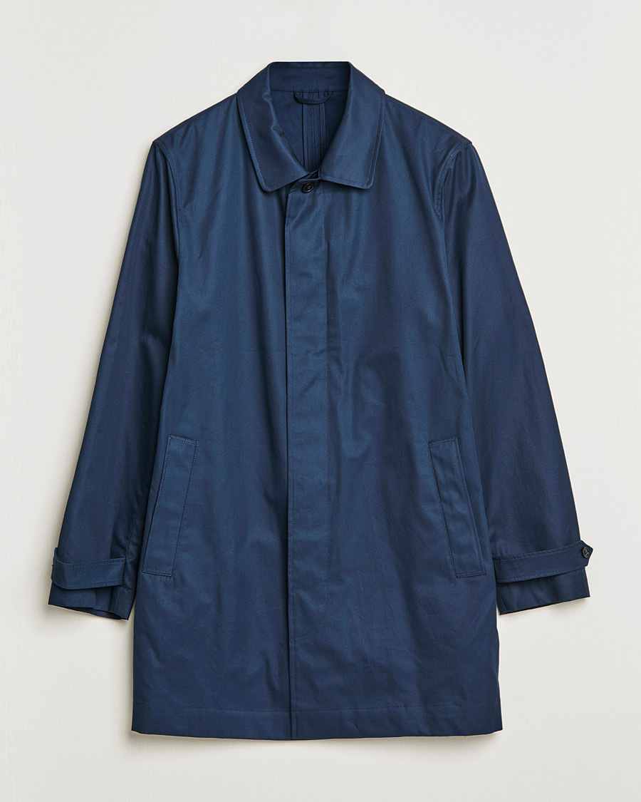 Mies | Takit | Sunspel | Paul Weller Technical Cotton Mac Night Sky