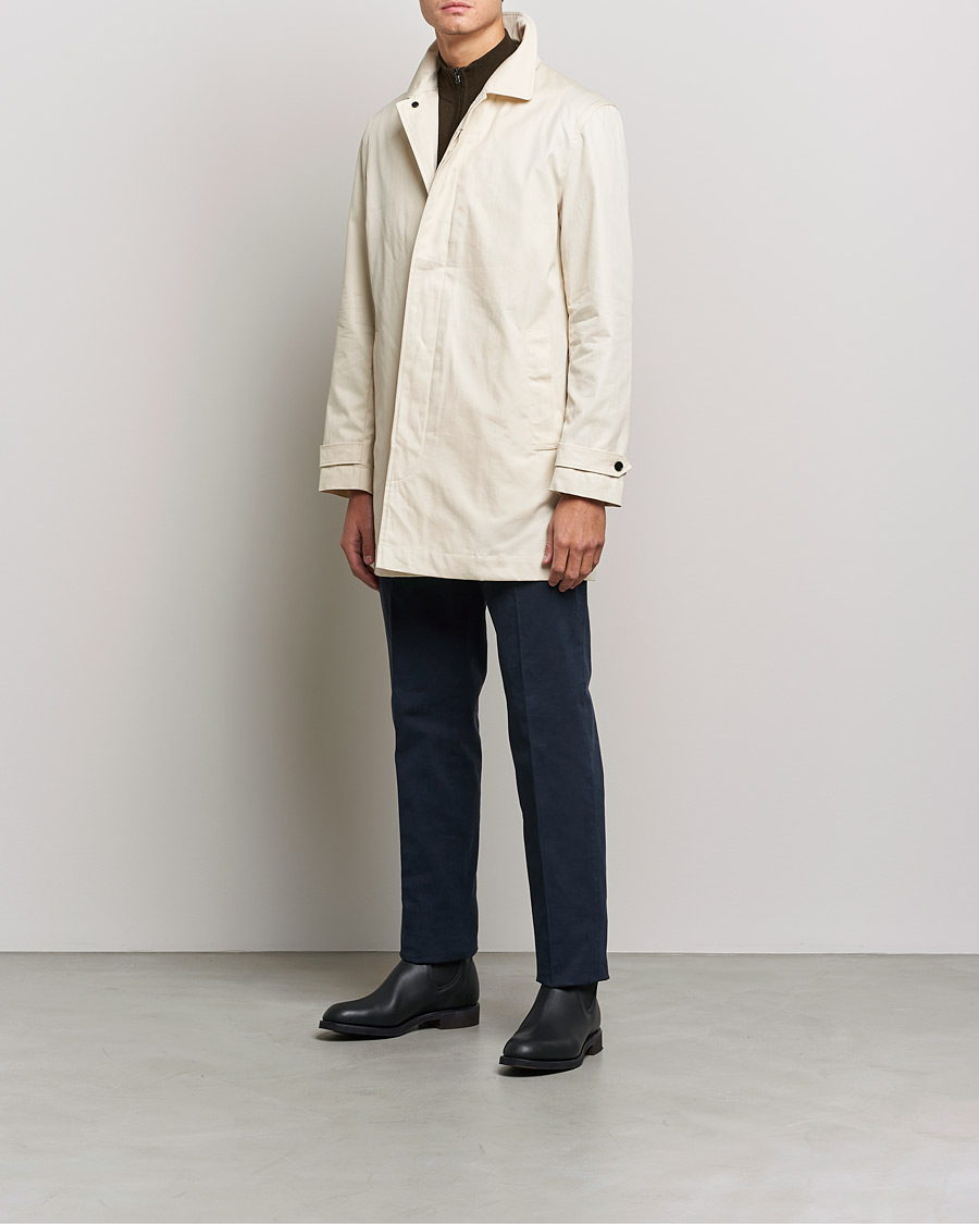 Mies | Takit | Sunspel | Paul Weller Technical Cotton Mac Stone