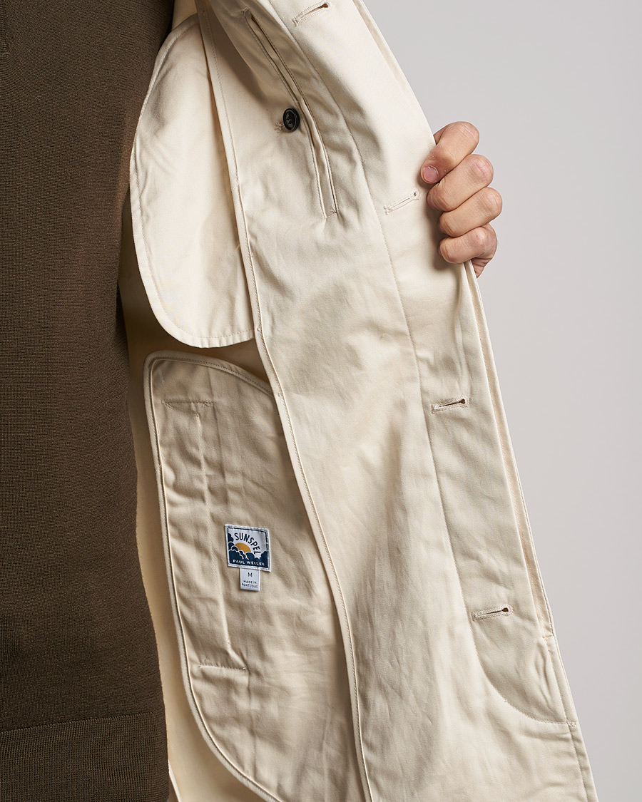 Mies | Takit | Sunspel | Paul Weller Technical Cotton Mac Stone