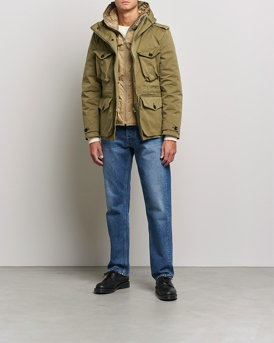 Mies | Takit | Ten c | Smok Snow OJJ Hooded Field Jacket Olive
