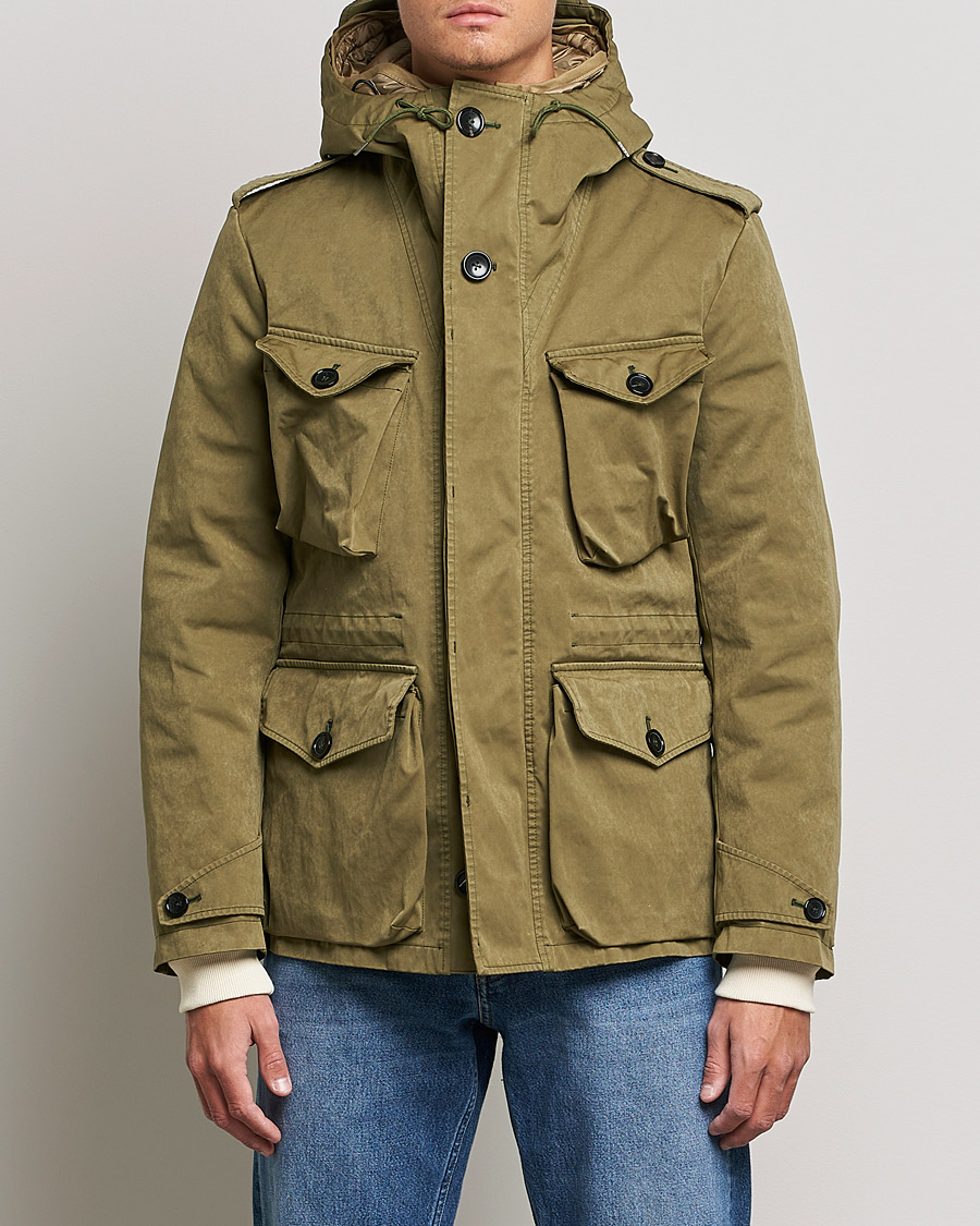 Mies | Takit | Ten c | Smok Snow OJJ Hooded Field Jacket Olive