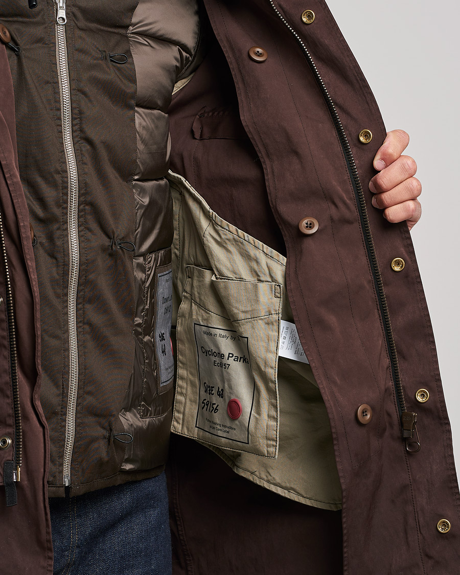 Mies | Takit | Ten c | OJJ Cyclone Parka Brown